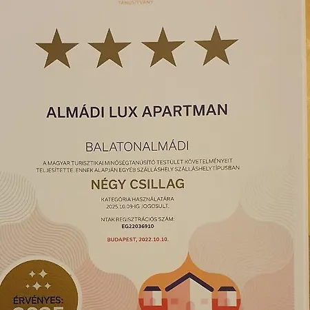 Luxury In Balatonalmadi, Almadi Lux I - Ocean Blue Appartement Balatonalmádi